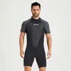 Swimwear féminin 3 mm Néoprène Wetsuit pour hommes à manches courtes à manches courtes épaissies de la plongée surf