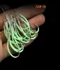 7 Sizes 1218 Luminous Hook With Line High Carbon Steel Barbed Hooks Asian Carp Fishing Gear 60 Pieces Lot WH124134764