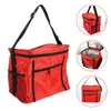 Dinnerware Tote Bag Large Picnic High Capacity Handles Meal Delivery Kit Durable Lunch Practical Portable Fresh Preservation
