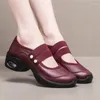 Casual Shoes Dance Comfortable Cushion Walking Style Mom Pumps For Squafor Elderly Women