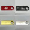 Rings 10PCS Pen drive Metal Usb Flash Drive 4g 8g 16gb 32gb Waterproof memory stick 64gb 128gb 2.0 Pendrive keychain Thumbdrives Gift