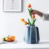 Dekorativa blommor 10st Tulpaner Artificial Faux Real Touch Pu Tulip Arrangement Bouquet For Home Wedding Party Decor