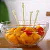 Posate usa e getta 50 pezzi forchetta di frutta mini trasparenti bambini snack torta dessert cibo pick docepellino bento pranzi decorazioni per feste