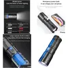 Taschenlampen Taschenlampen LED LED LED LASER ZOOM ZOOM USB BEHANDELBARBEITENDABLICHE SCHWARTE HANDHELD LAUT FÜR DIE OUTDOOR EINFAHREN CAM DROP SERLECHUNG SPORT STRIEREN DHIE7