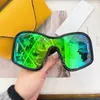 Lunettes de soleil y2k mode miroir surdimension