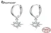 Dingle örhängen med charm äkta 925 Sterling Silver Bright Stars Earings For Women Fashion Jewelry SCE759 2105129853070