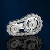 Decompression Toy Chain Gear Stainless Steel Fidget Spinner Adult Metal Hand Spinner EDC Fidget Toys Focus ADHD Tool Office Stress Relief Toys