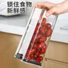 Storage Bottles Containers Kitchen Items Container Thickened Transparent Sealed Tank Box For Grains