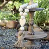 Figurine decorative perle da fattoria del nakele perle in legno naturale ghirlanda per bambini per bambini decorazioni per matrimoni