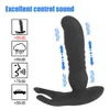 Ikoky Telescopic Dildo Vibrateurs Remote sans fil Contrôle 10 Vibrateur Stimulateur de la prostate mâle Massage Stimulateur sexy Shop