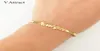 V atrair link de mão personalizado bff jóias kpop nomes personalizados Bracelets bangles homens homens bijoux femme ouro erkek bileklik 2018 y19040856