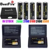 Oryginalny bestfire BMR IMR 18650 Bateria 2600 mAh 60A 2700 mAh 50A 3100 mAh 3500 mAh 40a Pojemność odpływu akumulatorów litowych Black Box Opakowanie oryginalne