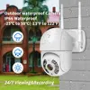 IP -Kameras HiseU 4K 8MP PTZ WiFI IP -Kamera Geschwindigkeit Dome Outdoor 5x Digital Zoom 5MP 3MP 1080p Wilress Video CCTV -Überwachungskameras ICSEE 240413