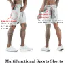 Shorts WorthWhile Running Men Shorts Summer Sports Quick Dry Crossfit Wear Jogging Gym Fitness Workout Sportwear Compression Shorts