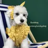 Dog Apparel Print Cotton Clothes Comfortable Costume Adjustable Pet Clothing Durable For Puppy Cute Dogs Lovely Accessories Supplier