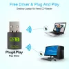 Cards USB WiFi Bluetooth Adapter AC600 Dual Band 2.4/5Ghz Wireless External Receiver Mini WiFi Dongle for PC/Laptop/Desktop