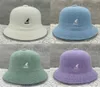 Bérets Kangaroo Bucket Hats Classic Logo Kangol Femelle Painter Chapeau Tide Unisexe Fisherman CAP MESH BRESSIONNABLE SORN HATBERETS5787259