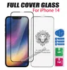 Protecteur en verre trempé de couverture complète pour iPhone 14 13 12 11 Pro Max XR XS 6 7 8 SE Samsung Galaxy Note20 A71 A51 5G A01 Core1031362