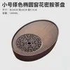 Ensembles de voiles de thé Chinois Natural Bamboo Tea Tray Drainage Storage de stockage d'eau Tire-tiroir