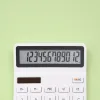 Calculadoras calculadoras KACO Desktop Calculadora simples Conjunto de escritório doméstico Bateria de aluno sensível à luz de 12 dígitos computador widescreen