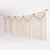 Tapestries Macrame Wall Hanging Tapestry Hand-Woven Bohemian Tassels Curtain Wedding Backgroud Decoration For Home Bedroom Dorm Y5GB