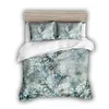 Bettwäsche Sets 3D Home Flower Set 3PCS Duvet Cover Decor Pastoral Flat King Size Tröster