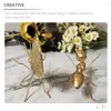 Vases Ant Ornaments Metal Figurine Decorative Ant-shape Desktop Golden Adornment Insect Simulated Modeling Home