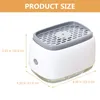Vloeibare zeep dispenser huishouden wasmiddel container doos schotel spons plastic aanrecht pershut-type keukenvoorziening