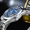 Luxus -Tag -Uhren -Herren -Designer -Markennamen Uhren für die automatische mechanische Handgelenks -Stahlband für Herren Runde Zeiger Männer