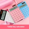 Calculators 12 Large Display Flat Panel Button Solar Dual Power Supply Calculator Financial Accounting Student Office Will Carry Calculator
