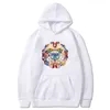 Heren Hoodies Alles overal in één keer Hoodie A24 Googly Eye Puff Print Logo Lange Mouw Vrouwen Men Sweatshirt Grappige kleding