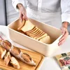 Garrafas de armazenamento Sturdy Durable Bread Bread Solder de frutas com longa vida útil anti-deformada selagem