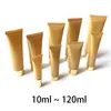 Bouteilles de rangement or 10 ml 15 ml 20ml 50 ml 60 ml 80 ml 100 ml bouteille douce en plastique