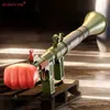 Gun Toys Outdoor Sports Childrens RPG Handgrenad Rocket Launcher Iron Fist Soft Bullet Toy Accessories Militär Modell CS Game Gift QG460 YQ240413AG2EG2E