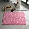 Bath Mats Coral Velvet Stone Printed Solid Color Door Mat Spot Bathroom Absorbent Floor Hallway Balcony