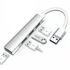 2024 USB HUB 3 0 Adattatore 4 porta USB 3.0 Adattatore OTG di splitter ad alta velocità per MacBook Notebook PC Accessori per computer USB Hub per MacBook USB