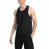 Herrtankstoppar 2024 Bodybuilding Sporty Men Gym Fitness Workout Sleeveless Shirt Male Singlet Summer Casual Loose underhirt