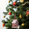 Dekorative Figuren Weihnachtsbaum Anhänger kreativer Anhänger Esstisch Hängende Harzdekoration für