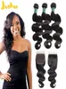 Xiaohan Bundles Brazilian Hair Weave Bundles Body Wave 100 Human Hair3 bundles with Closure non remy5495842