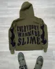 Sweatshirts Vestes pour hommes Hip-hop Rock Retro Vêtements Men de la mode Front de flamme imprimé Sweat à capuche surdimensionné lâche Casual Pullover Pullover Femmes 240412