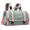 Cat Carriers Pet Carrier Backpack Foldable Cage Fashion Cute Bag Cloth Handbag For Small Dogs Mochila Para Gatos Items