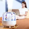 Luftfuktare 4L luftfuktare stor kapacitet luftkontroller ultraljud arom diffusor cool mist maker USB luft humificador renare