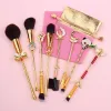 Kits 8pcs / set Brushes de maquillage de jeu en ligne Set Hair Soft Hair Bright Foundation Foundation Correcteur Brussages d'ombre à paupières