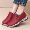 Casual Shoes Winter Warm Cotton Women Plush Thick Snow Boots Men Anti Slip Lovers Waterproof Ultralight Footwear 36-44