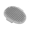 Dog Apparel Shampoo Brush Massage For Shower Comfortable Ring Handle Ergonomic Bathing Supplies Cats