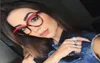 Trendy Bright Black Spectacle Frames Women Designer Nerd Myopia Glasses Lens Clear 2021 Moda Spectacles Mens Eyewear Frames Opt22248427