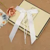 Party Decoration 50 Pcs /pack Delicate Wedding Pew End Bow Knots Ribbon Bows Cars Chairs Bowknots Christmas Gift Wrap