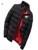 Herren Down Parkas Herren Winterjacke Langarm Baseball Jacke Windbreaker Reißverschluss Futterplüschmantel C 2209299626006