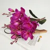 Decoratieve bloemen Magnolia Artificial Flower Bouquet 5 Forks Silk Wedding Party Christmas Decoration for Home Fake