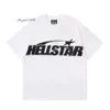 Hellstar Shirt Mens T Shirts Short Sleeve Polo Shirt Women Summer Mens Shirts Breathable T-shirt High Quality Fashion Tee Shirt Streetwear Pirnt Hip Hop Cotton 556